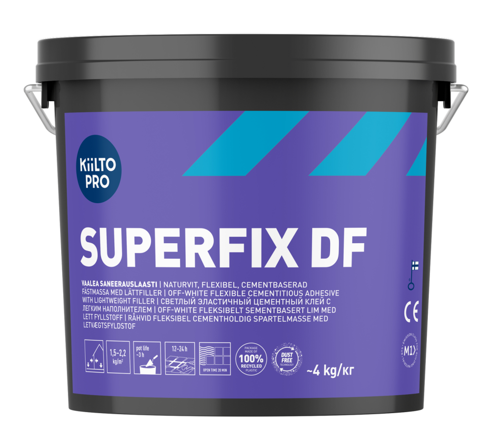 FÄSTMASSA KIILTO PRO SUPERFIX 4KG