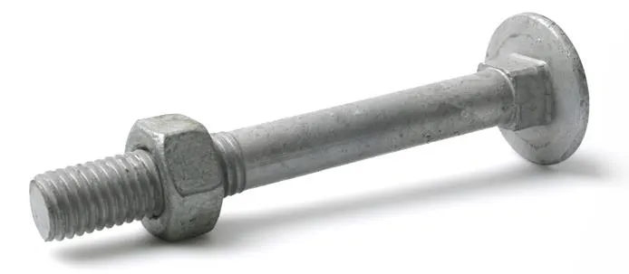 Arvid Nilsson 14912130 Vagnsbult M12 MVBF 4.6, FZV, med mutter M12X130 mm, 25-pack