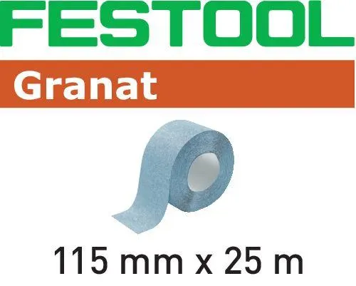 Festool GR Slippappersrulle 115x25m P100