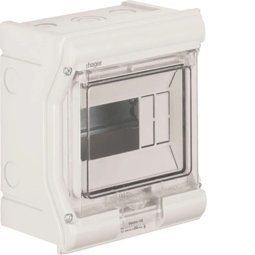 Hager VE312PN Kapsling utomhus, IP65 3 x 12 moduler - Bild 2