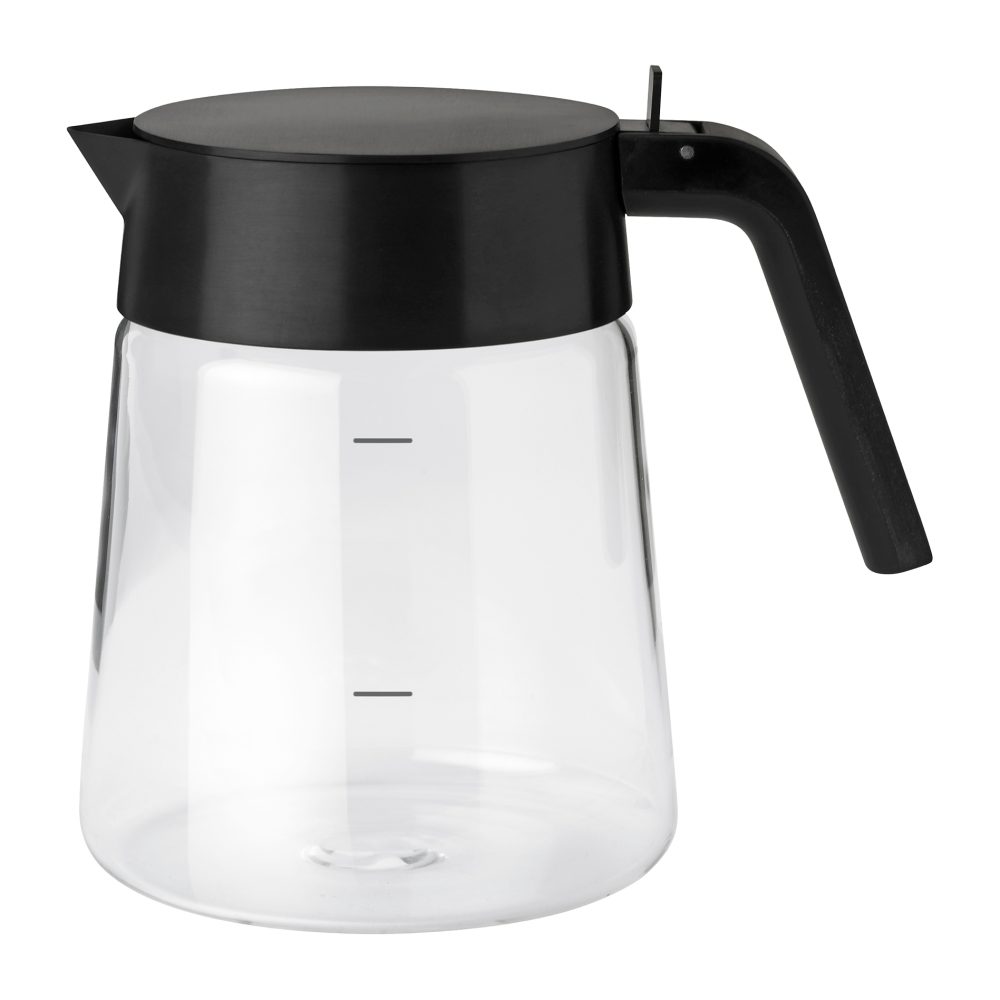 Nohr glaskanna 1,2 l, Black metallic