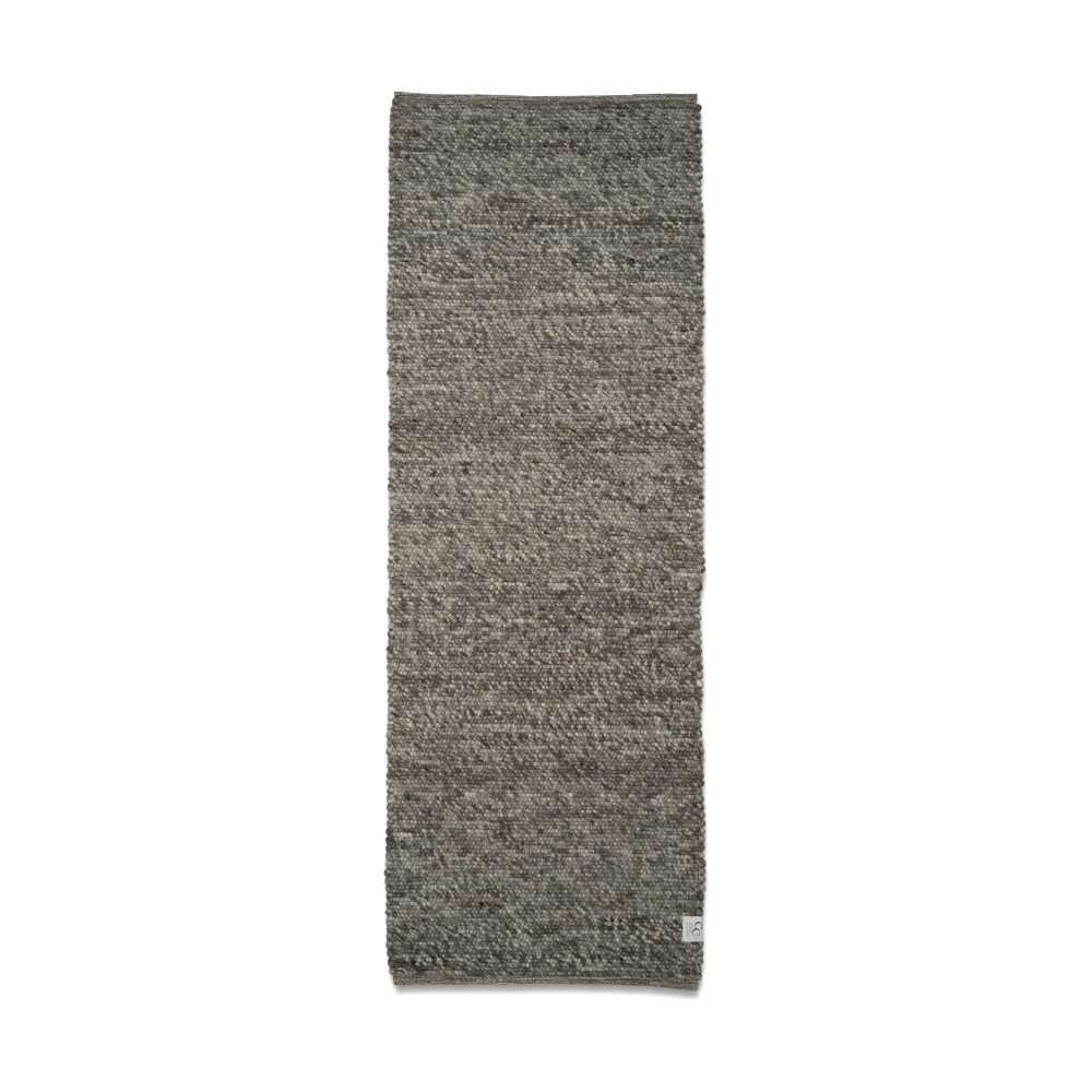 Merino ullmatta 80x250 cm, Grå
