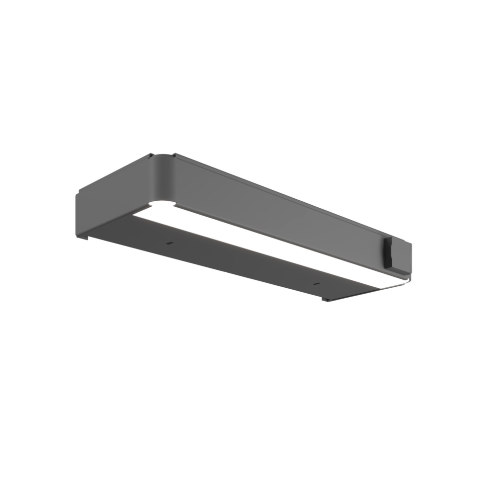 LED-BEL. SVEDBERGS 55 G.GRÅ 230V HÖ JFB, HÖGER JFB 55X7X20CM