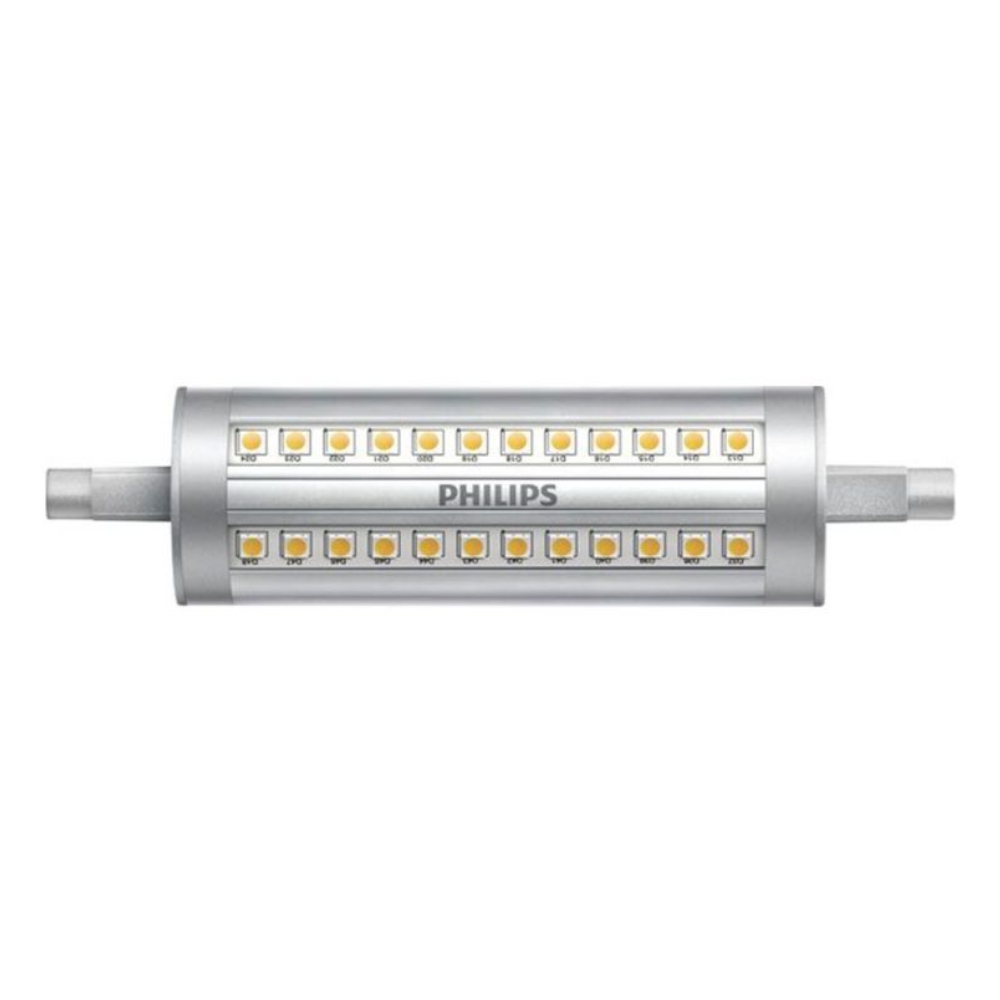 LED Linjär CorePro Dimbar 14-120W 220-240V R7s 118mm 830 Vit 10st Philips