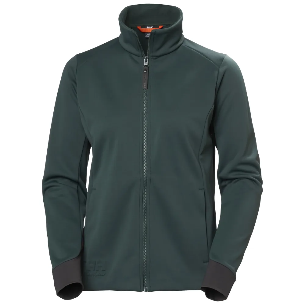 Helly Hansen Workwear Tech 72381_450 Fleecejacka grön, dam S
