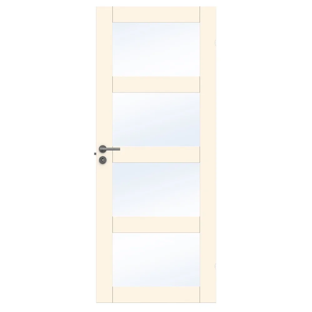 Swedoor Unique GW04L Vit NCS-S 0502-Y Innerdörr | Handla tryggt hos Velltra