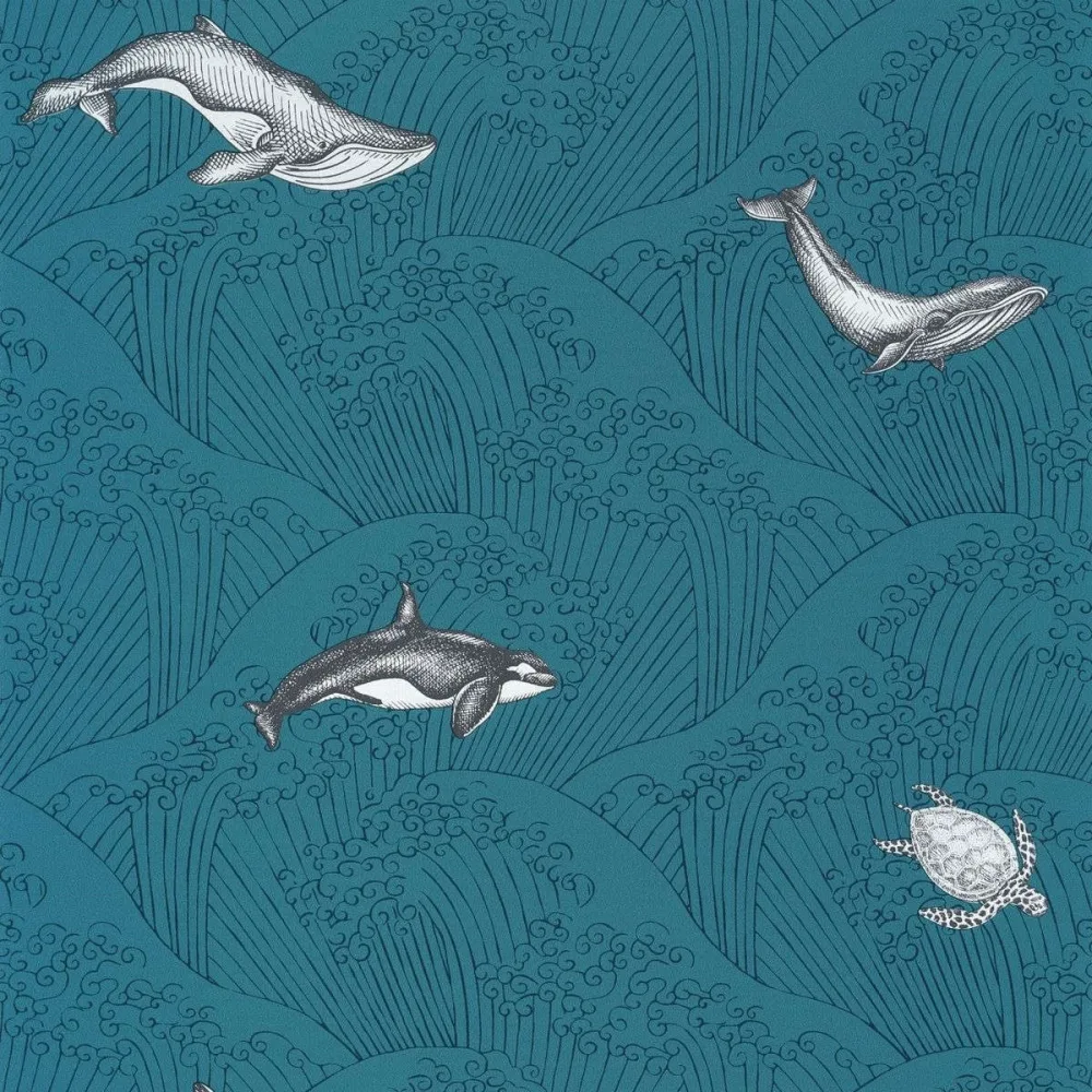 Our Planet Under The Sea Bleu Mer Oup102016608 Tapet | Stuvbutiken