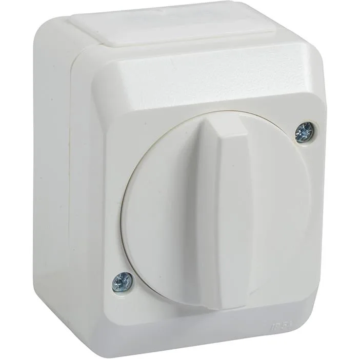 Schneider Electric Aqua Stark 183502200 Strömbrytare kapslad vridmodell, trapp/1-pol