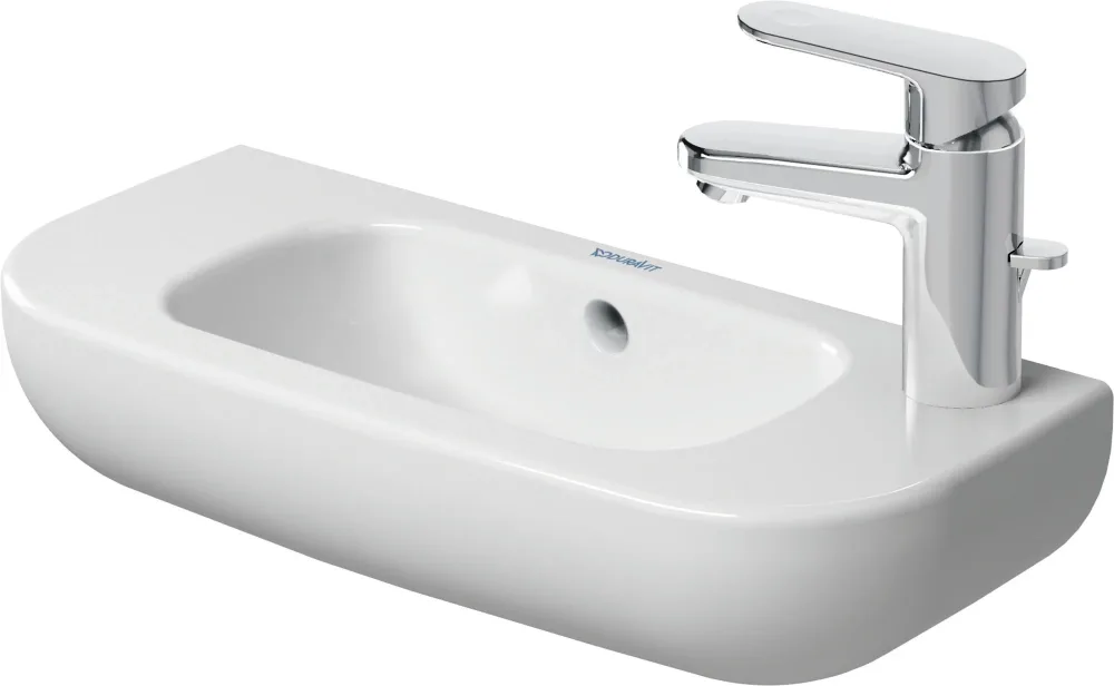 Duravit D-Code Tvättställ 500x220 Vänster