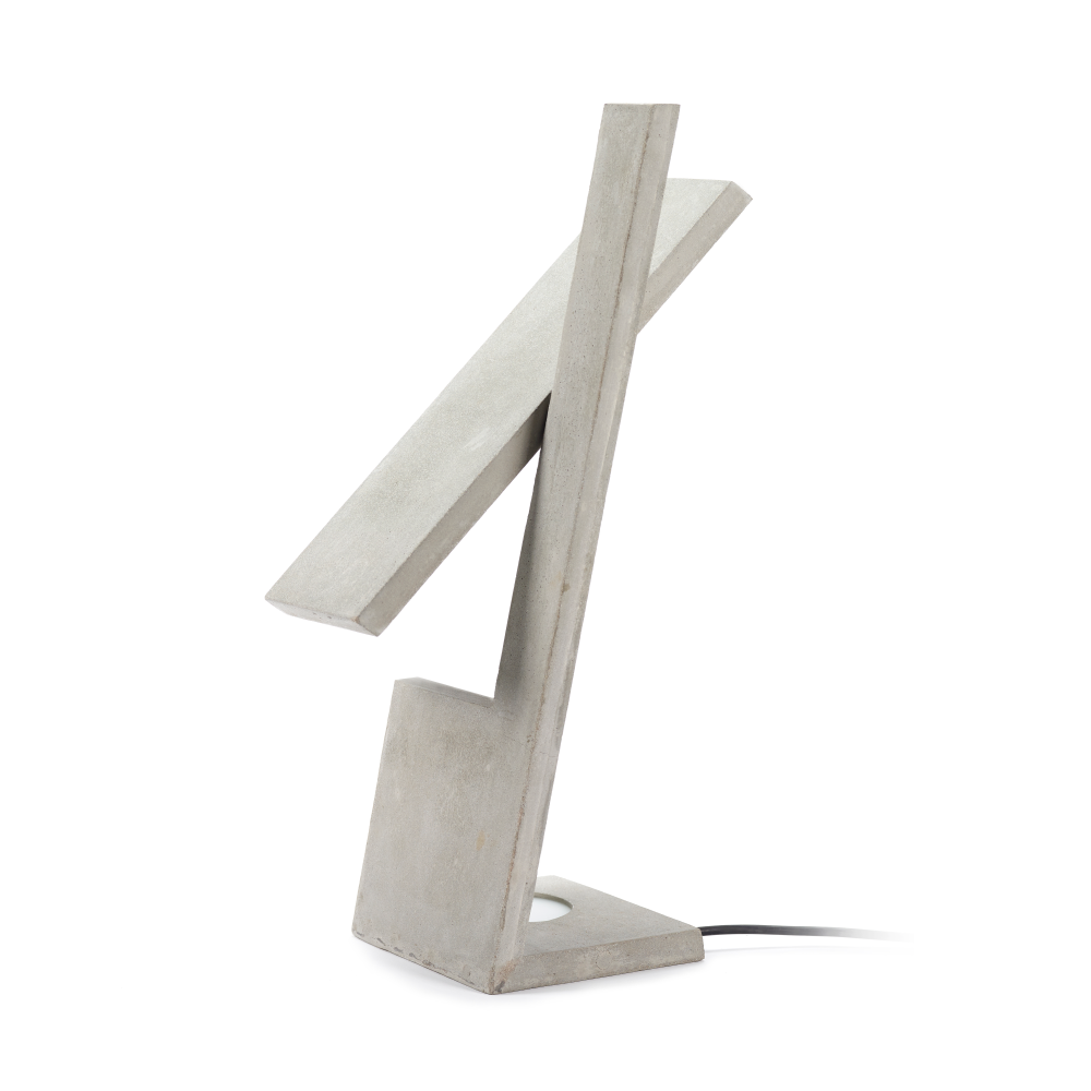 Ixelles Concrete bordslampa 50,5 cm, Grey