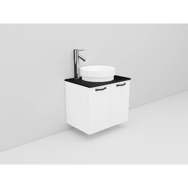 Badrumsmöbel Flexline Modell 7 60cm, Vit, Slät | Stuvbutiken