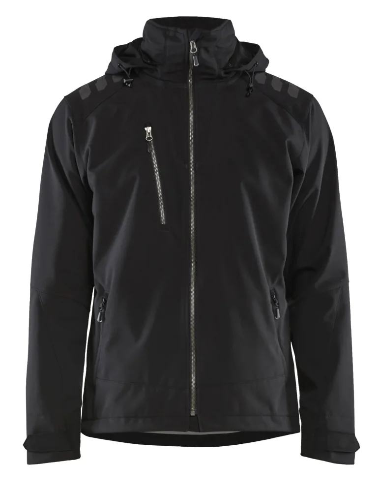Blåkläder 474925139900XXXL Softshelljacka svart Stl XXXL - Bild 2