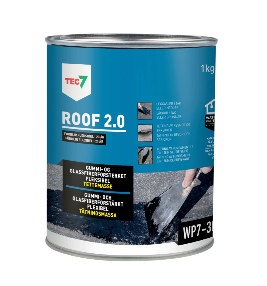 GUMMIASFALT TEC7 ROOF 2.0 1KG