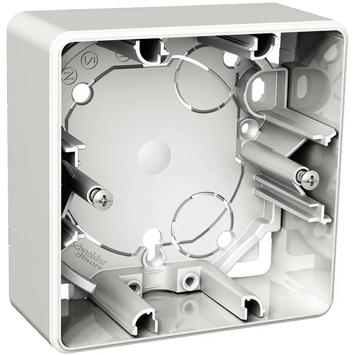 Schneider Electric Exxact WDE002361 Förhöjningsdosa utanpåliggande, 35 mm djup 1 fack