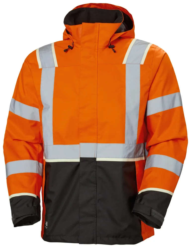 Helly Hansen Workwear UC-ME 71185_369 Skaljacka varsel, gul/svart Varsel, Gul/Svart - Bild 2