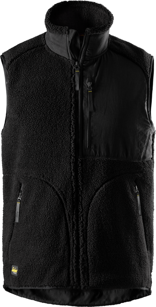 TEDDYVÄST SVART STL XXXL