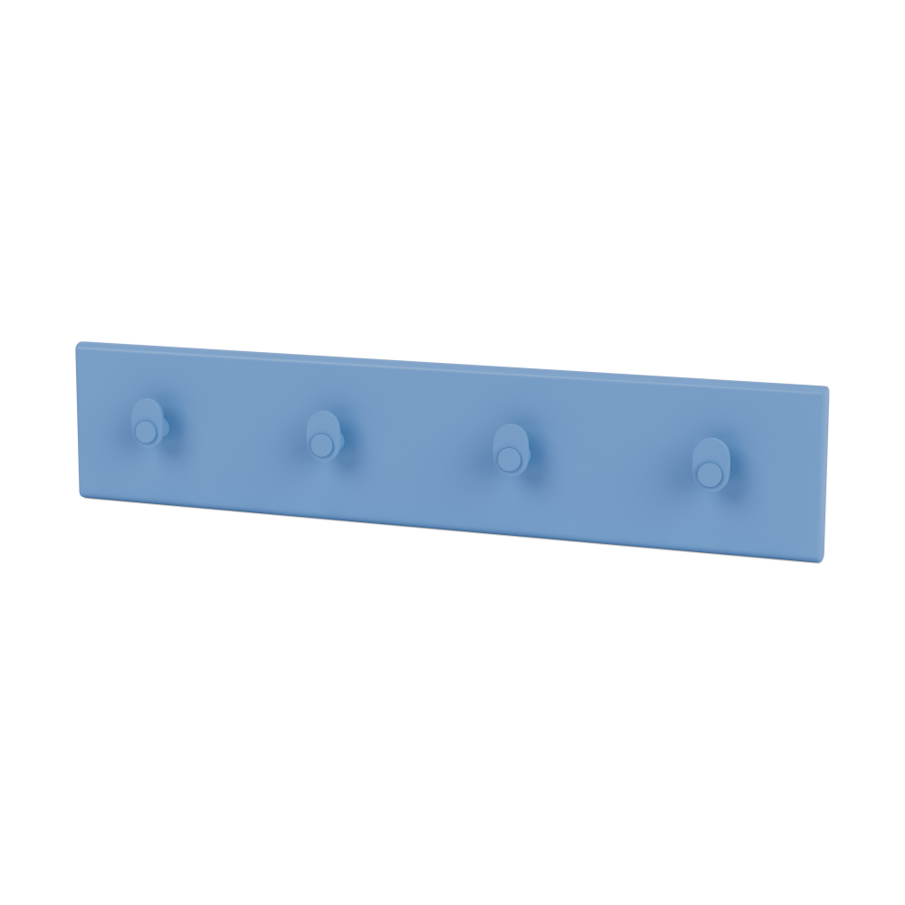 Montana Coat Racks klädhängare 4 krokar, Azure