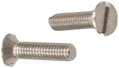 Schäfer & Peters 09634420 Spårskruv M4 MFS A4, DIN 963 A M4 x 20 mm, 500-pack