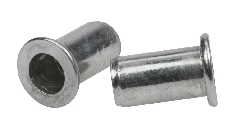 Ejot 460255 Blindnitmutter plant huvud, öppen, ALU. LFCO 35 M8, 500-pack