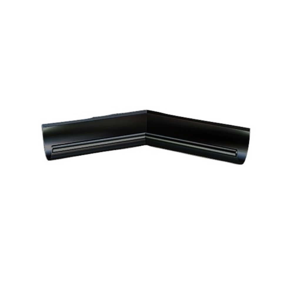 Rännvinkel RVI Innerhörn 100mm 135° Svart, Lindab 36046