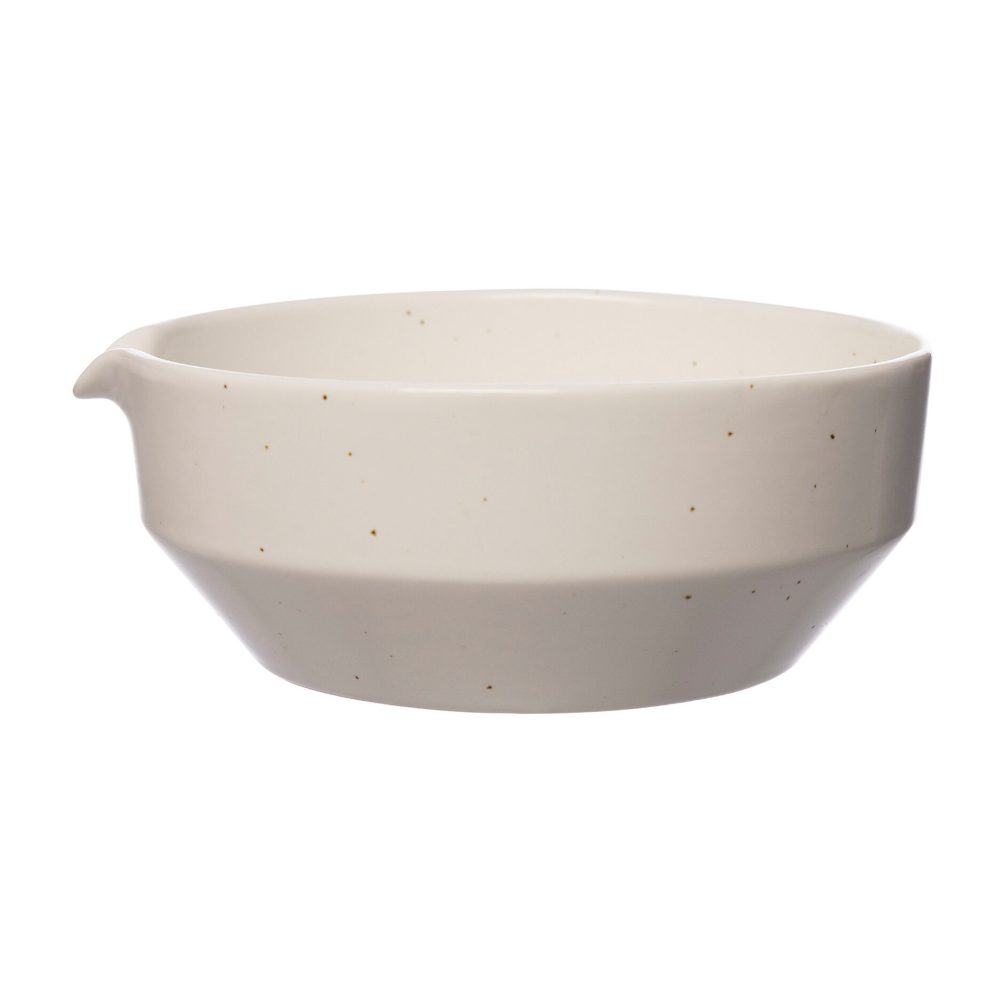 Ernst spillkum naturvit, H7 cm Ø17 cm
