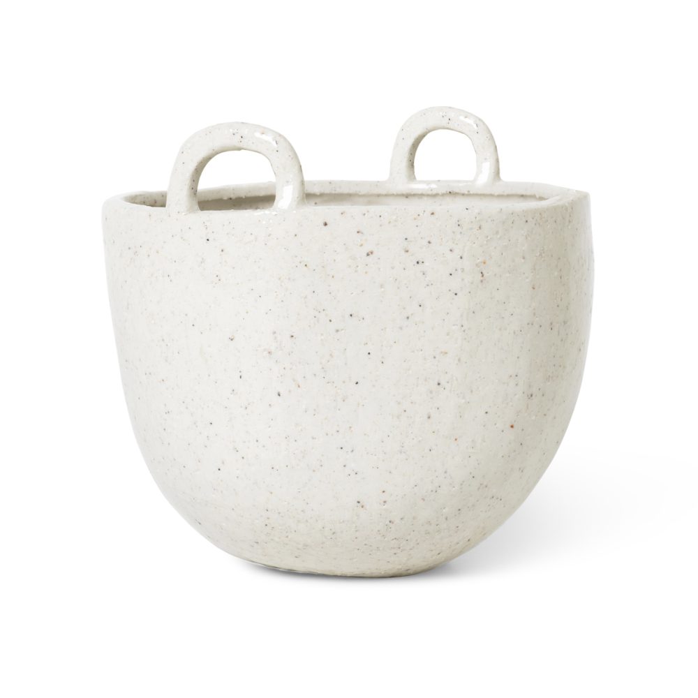 Speckle kruka Ø18,5 cm, Off-white