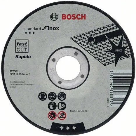 Bosch Standard for Inox Kapskiva 125x1,6mm 1-pack