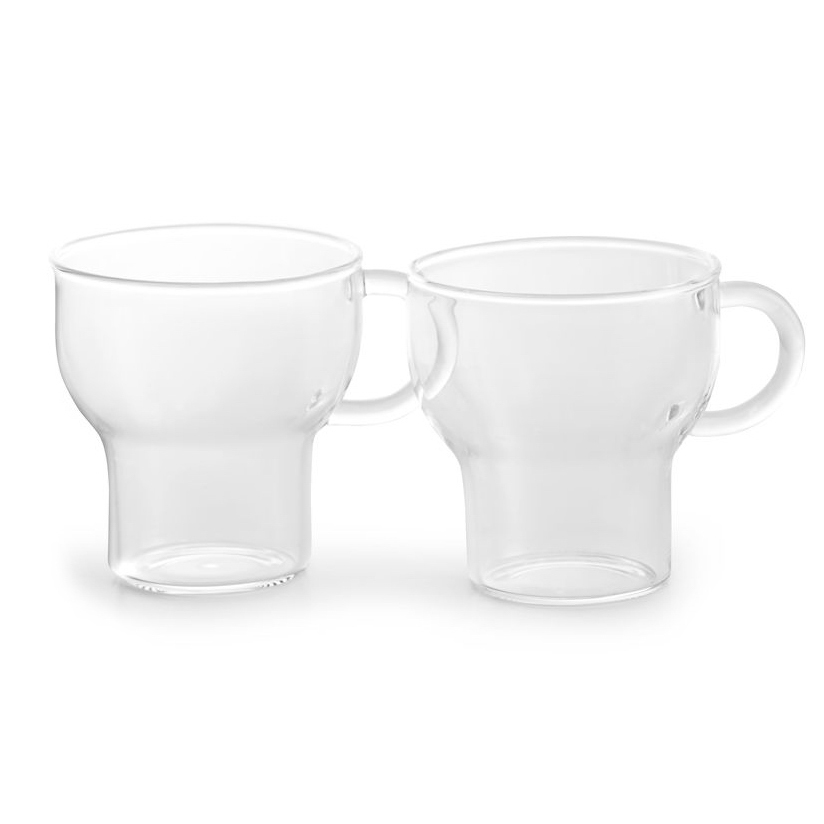 Sagaform glasmugg 15 cl 2-pack, Klar