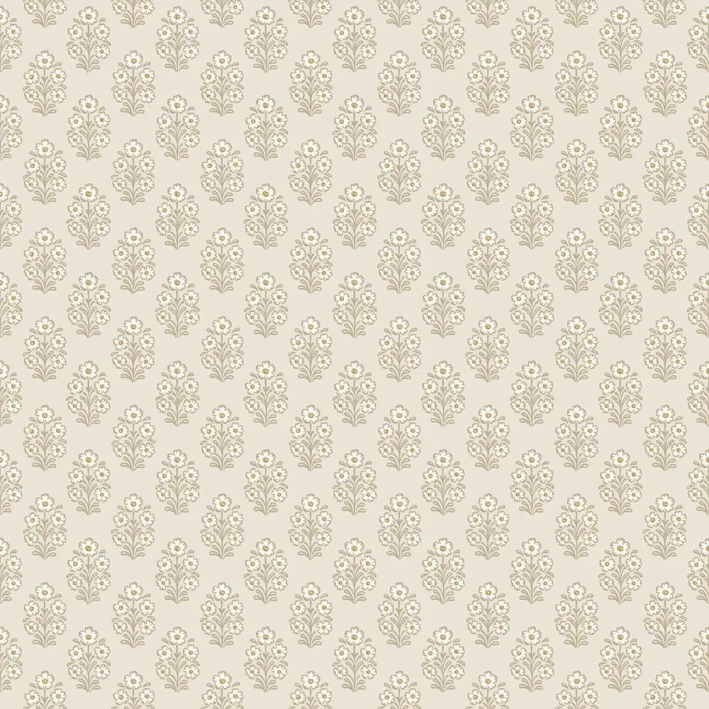 Charm Sibylla 8164 - Beige Blommig Tapet | Stuvbutiken