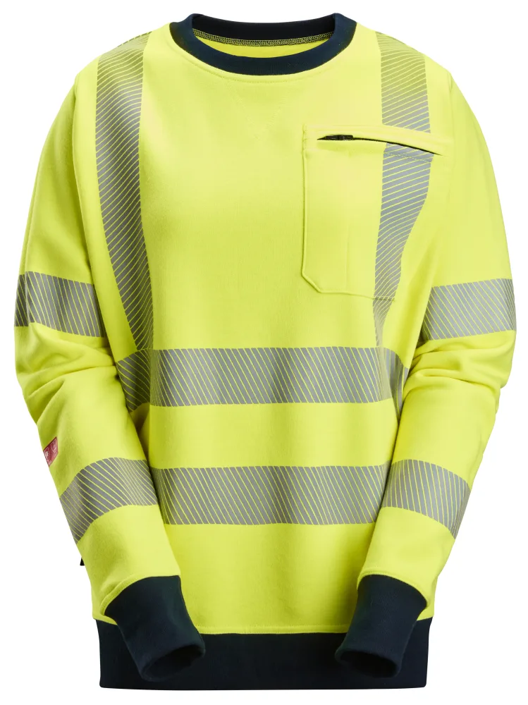 Snickers Workwear 2876-6695 Tröja varsel, gul/marinblå S