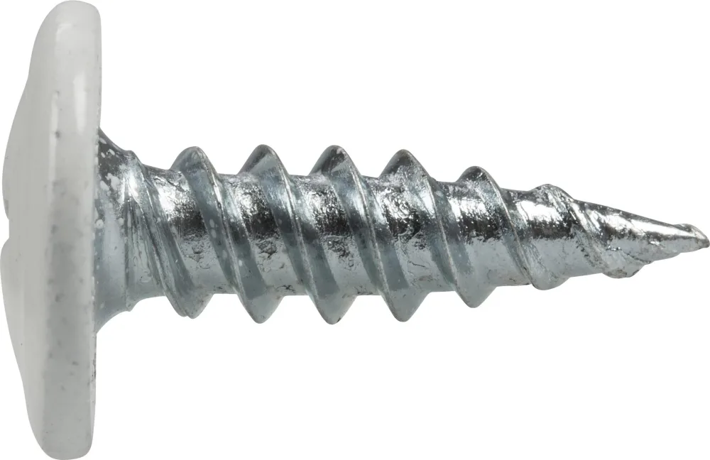 FIXX 1531704 Montageskruv 4.2 mm, vit 25 mm, 100-pack
