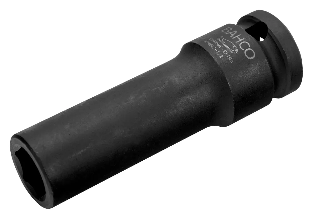 Bahco K7806Z-1.1/4 Krafthylsa 1/2", lång 1 1/4"