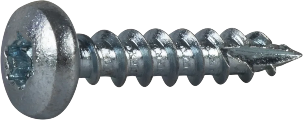 ESSVE 127193 Träskruv 6 mm Ø, TX30, helgängad, FZB 50 mm, 200-pack
