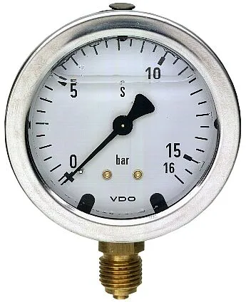 MANOMETER VÄTSKA 0-60 BAR