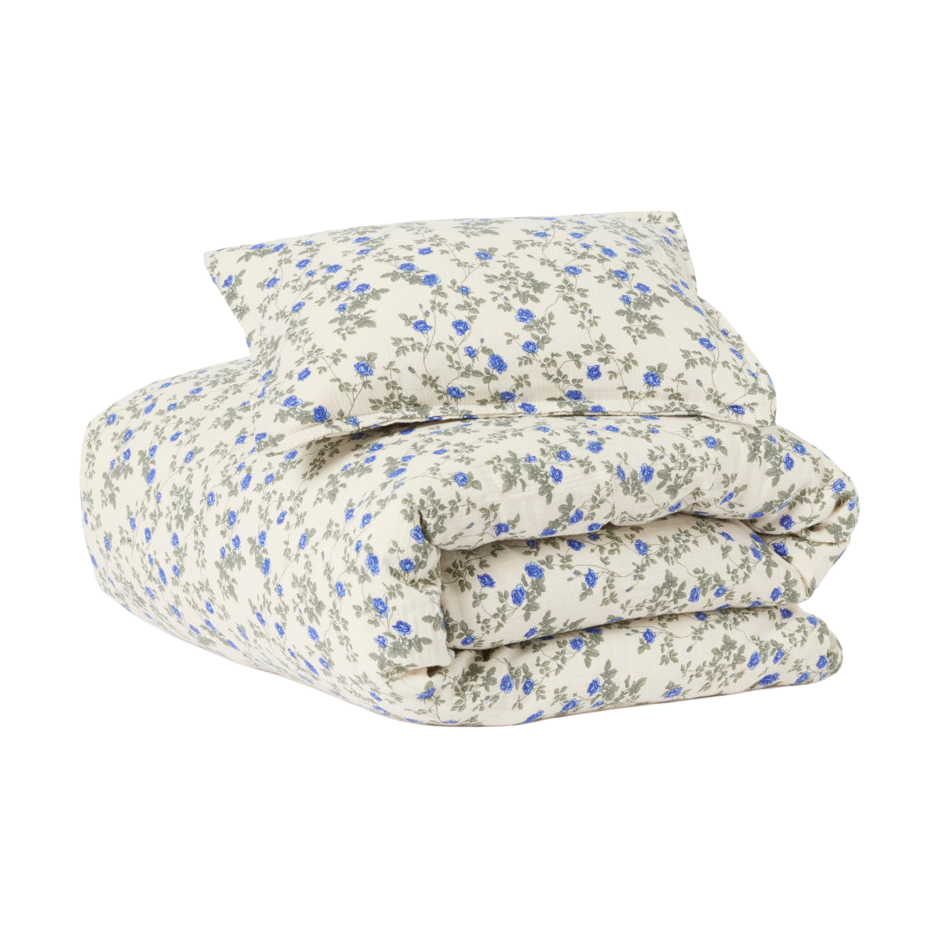 Dainty Muslin bäddset baby, 70x80 cm/28x35 cm