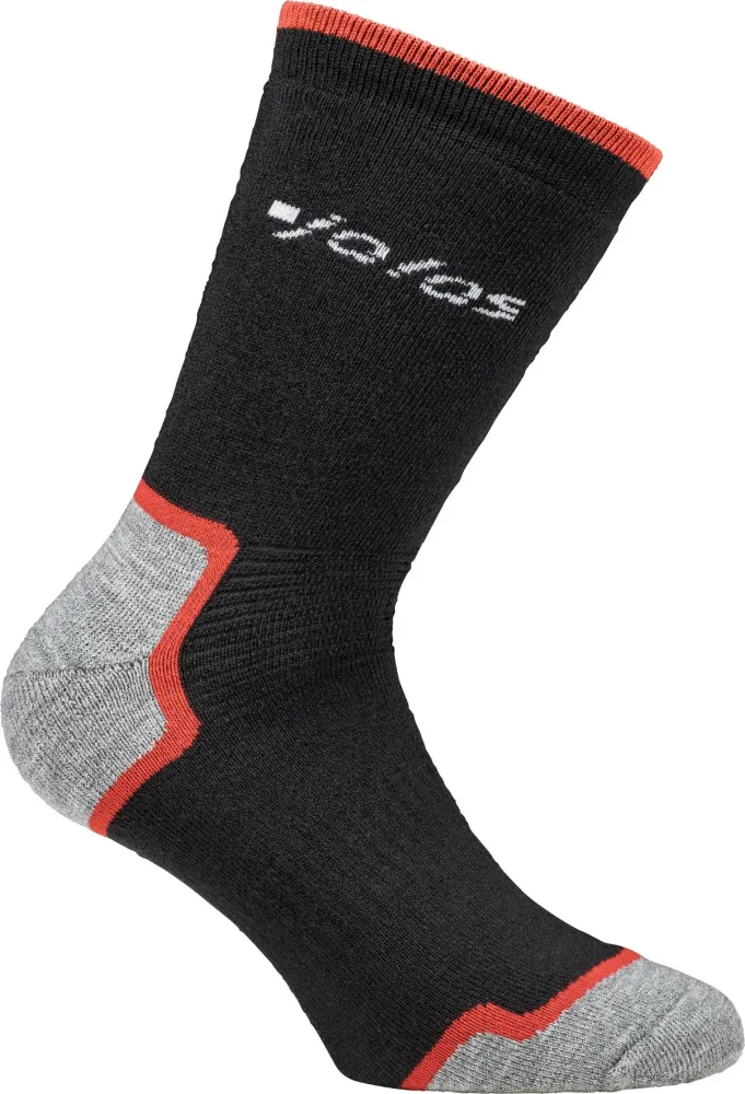 Jalas 8222 Strumpa unisex, svart 44-45