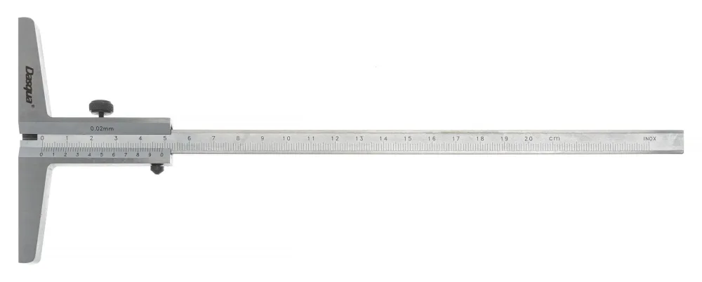 Dasqua 509362 Djupskjutmått 200 mm