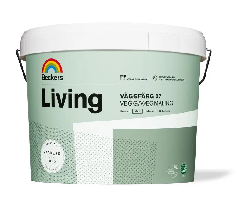 Living Väggfärg 07 10 L Valfri kulör