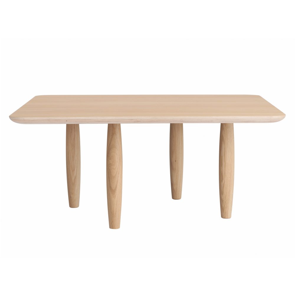 Oku soffbord, Ek, 80 cm