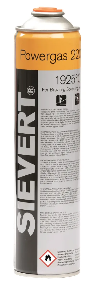 Sievert 220383 Powergas engångs 175 g