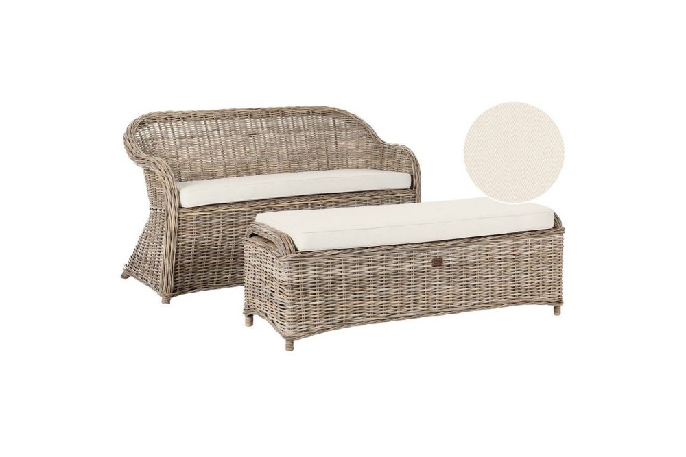 2.5-sitssoffa med fotpall Susua
