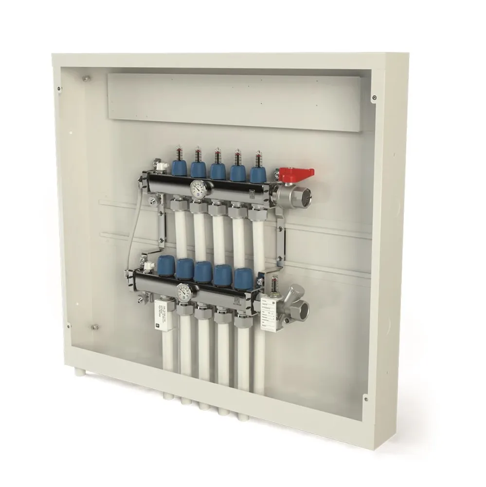 LK Systems Prefab-9 Fördelarskåp vit 9 kretsar