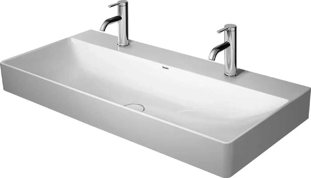 Duravit DuraSquare Tvättställ 1000x470 Utan blandarhål - Bild 2