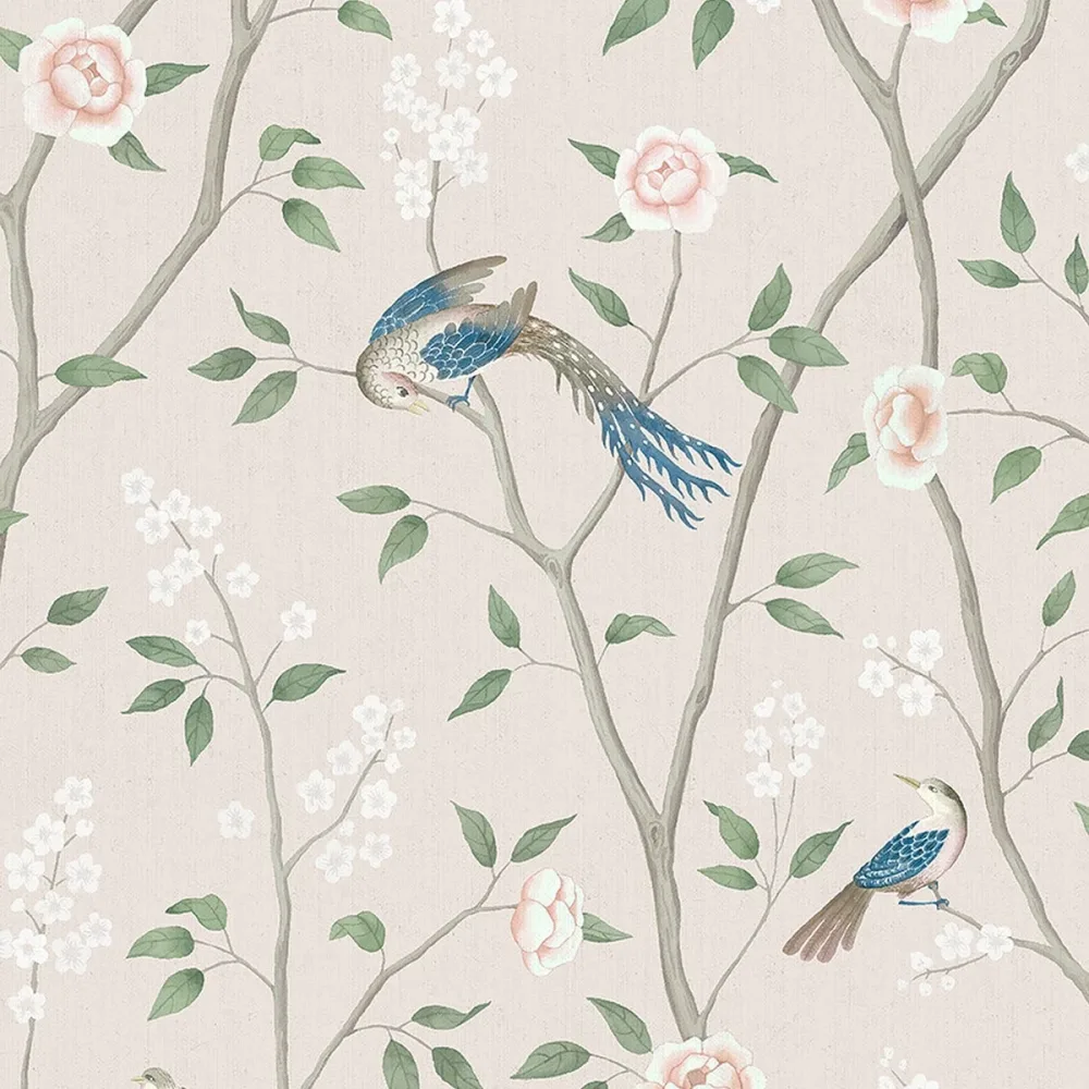 Tapet Dreamy Escape Paradise Birds 4270 Multi Blommig