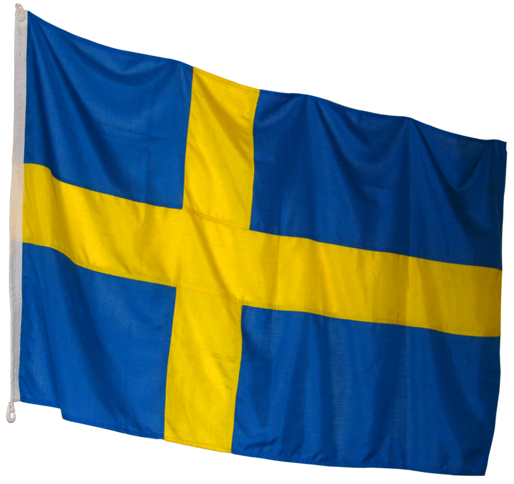 FLAGGA SVERIGE 240X150CM