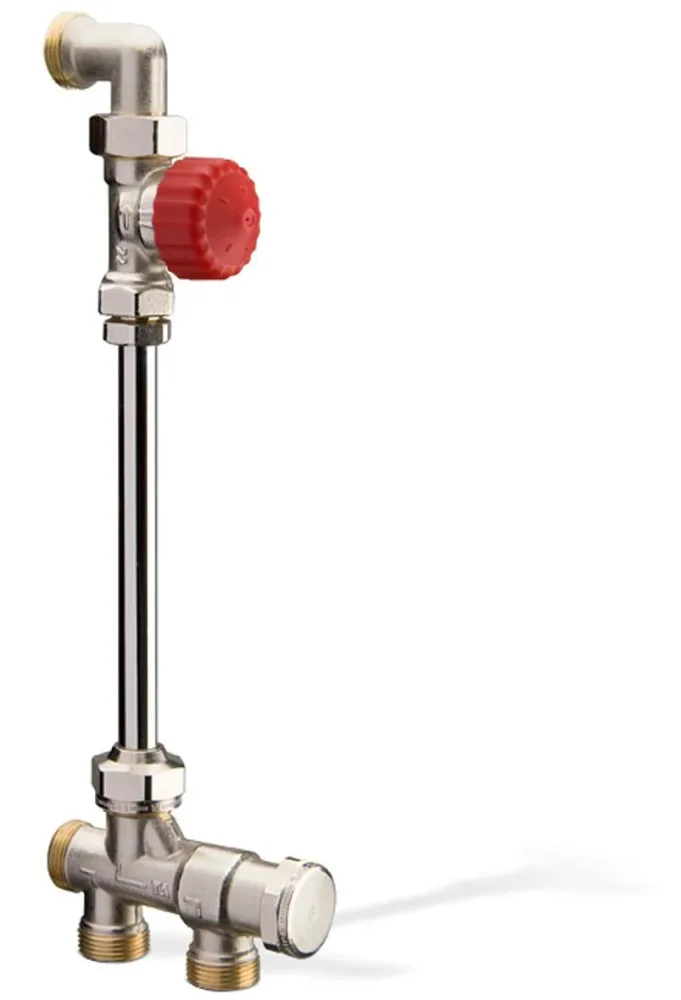 TA Calypso Tworett TRV-3 Radiatorkoppel 2-rörs c/c 248-250mm