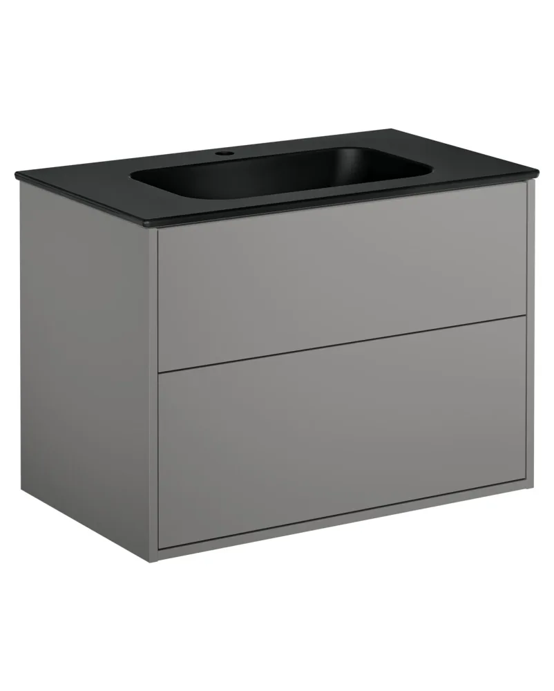 Gustavsberg Artic GB71ACVU80TMSW Kommodpaket vit/mattvit, 80 cm Vit/mattvit