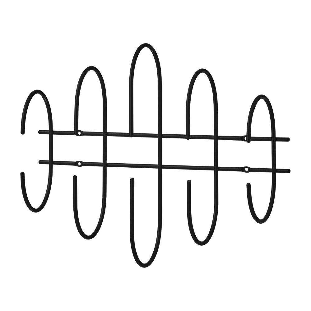 Moveo klädhängare 51 cm, Svart