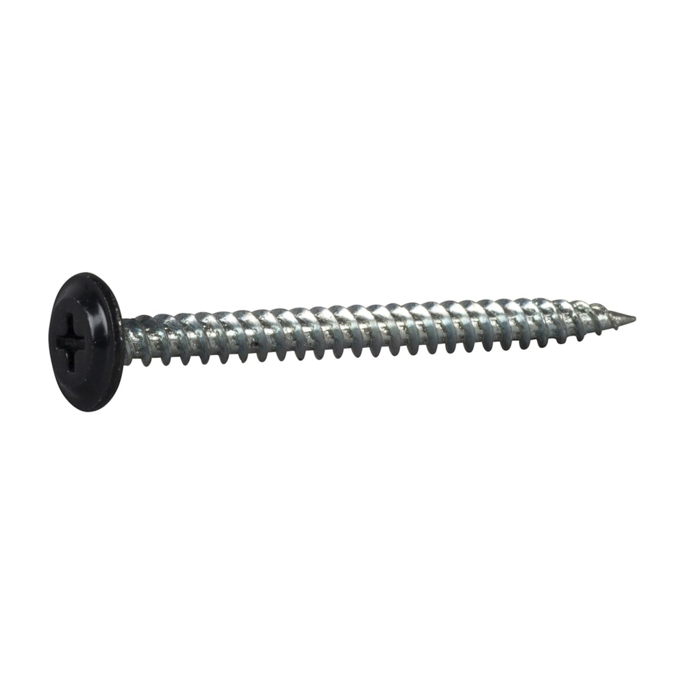 Montageskruv Med Vass Spets PH2 4,2x50mm Svartlackerad 200st Essve