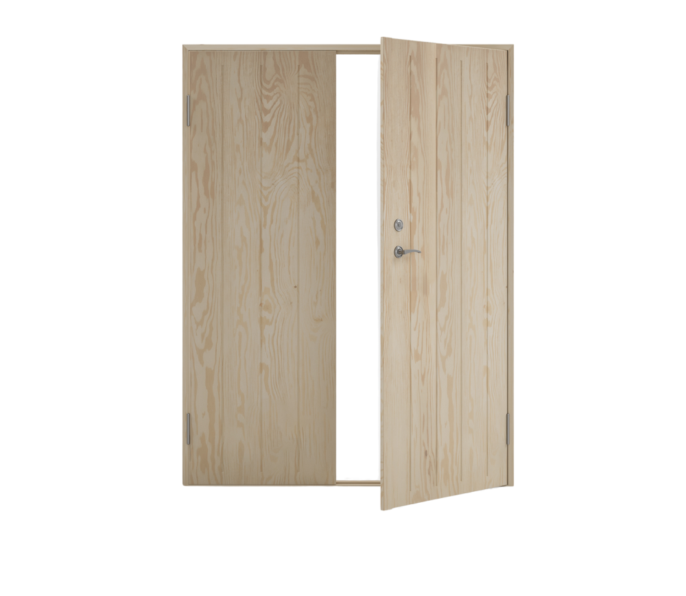 PARDÖRR KALL 130X190 H CELLO OBEHANDLAD